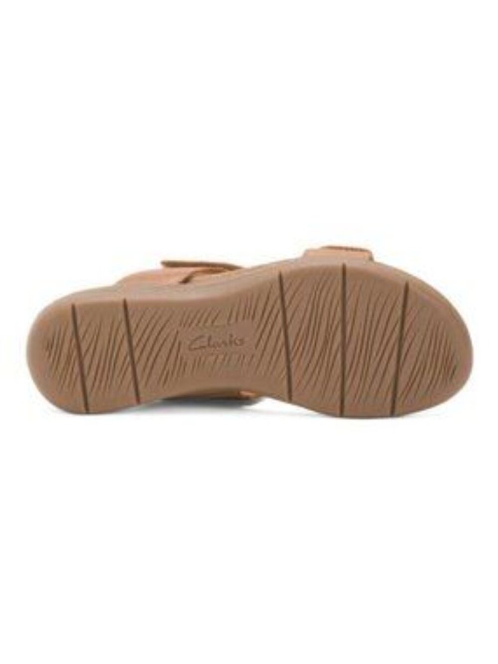 CLARKS Wide Leather April Raelyn Comfort Sandals - Picture 3 of 3
